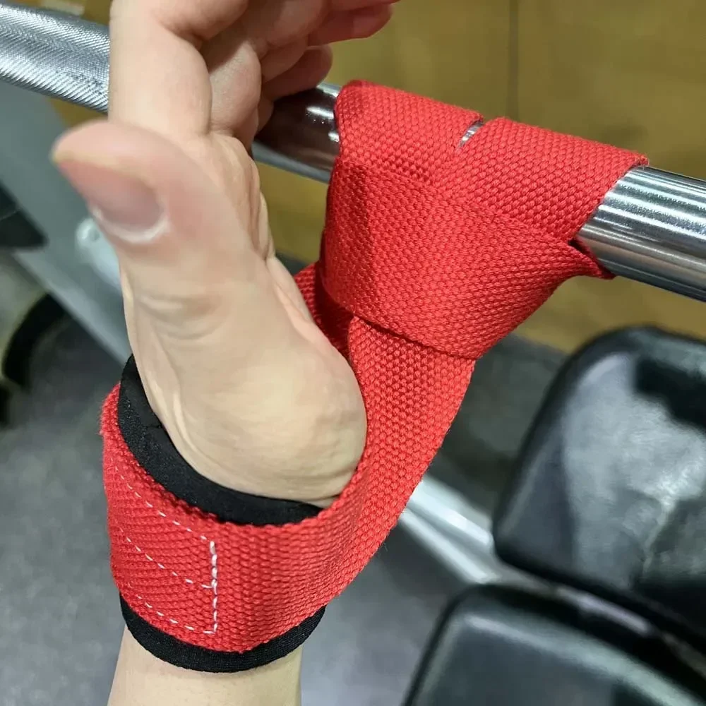 핸드 헬스장 미끄럼 방지 손목 트레이닝 랩 부스터, 바벨 피트니스 벨트, 보조 스트랩, 데드리프트 리프팅