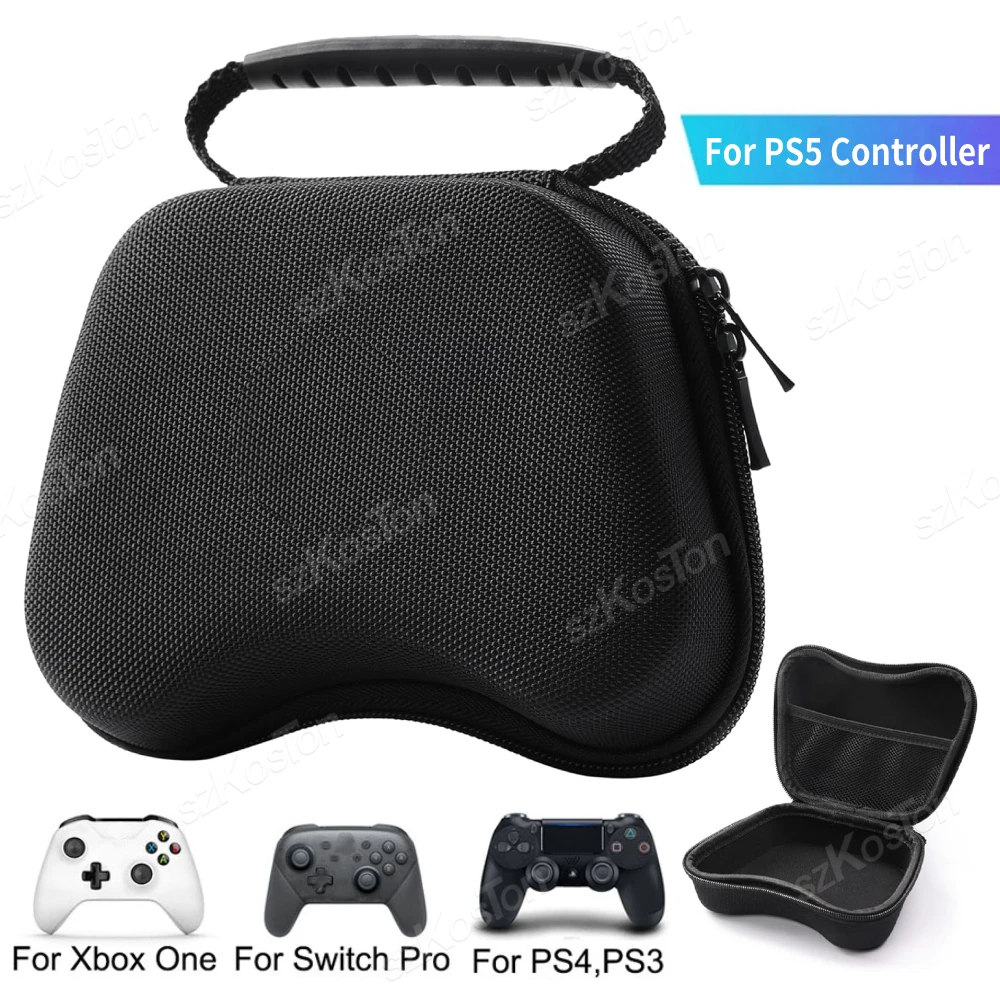 Bolsa de armazenamento universal para gamepad, para switch 2 pro, ps5, ps4, xbox one, capa de transporte para todos os controladores, capa protetora