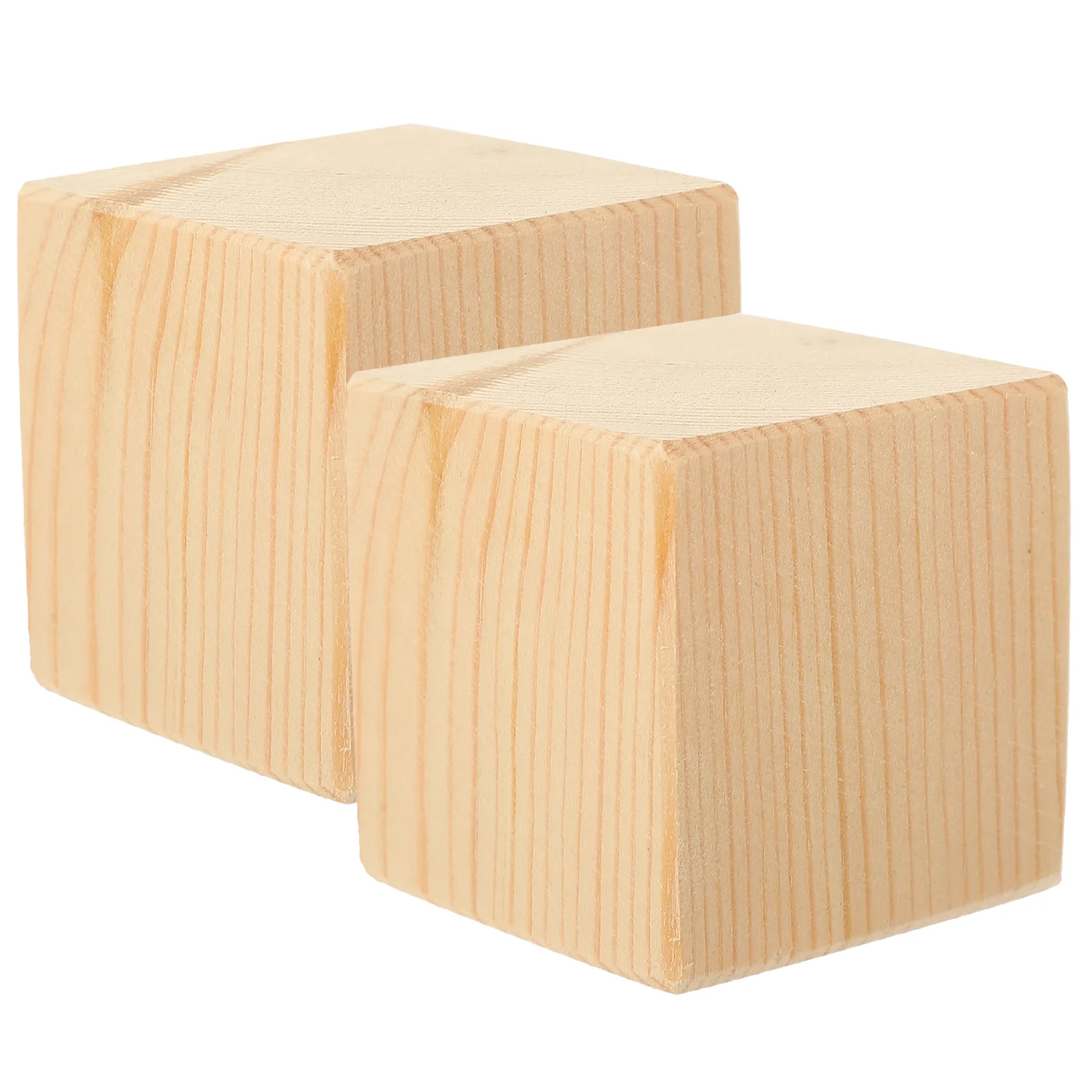 

2pcs Heavy Duty Furniture Risers Anti-slip Sofa Legs Risers Wood Block for Raising Furniture