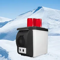 6L 12 Volt Refrigerator Food Grade Low Noise Multifunctional Portable Car Fridge Freezer for Cars Car Fridge Freezer 6
