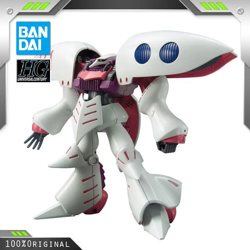 

BANDAI Anime HG 1/144 AMX-004 Qubeley Assembly Plastic Model Kit Action Toy Figures Christmas Gifts Mobile Suit Gundam
