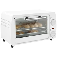 Homcom Four Électrique De Table 10 Litres 750W 36,5X26X22 cm Blanc 1