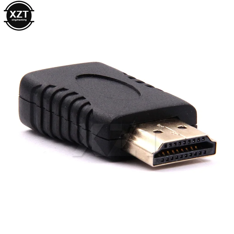 Gold Plated to Mini HDMI-compatible Adapter Male to Female Converter for HDTV Full 1080p HDTV Camcorder audio video converter adapter hdmi to av adapter