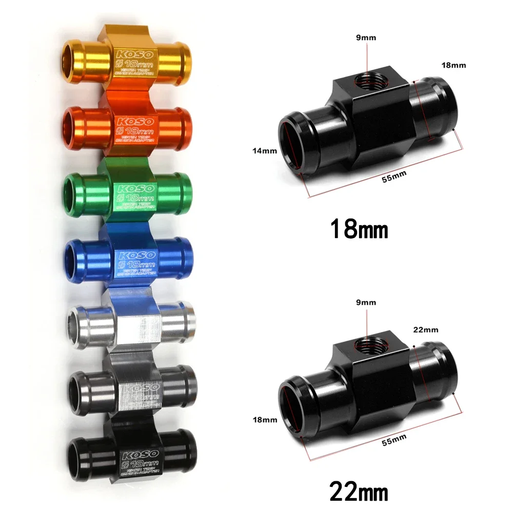 Motorcycle Water Temp Sensor Motorcycle KOSO Water Temperature Mini Meter Sensor for YAMAHA HONDA KAWASAKI Scooter And Racing