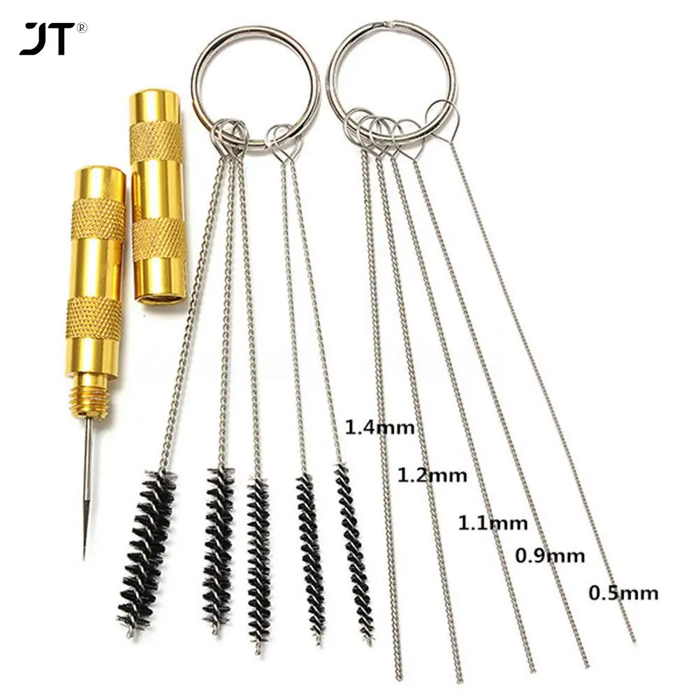 

11pcs /set Airbrush Spray Gun Nozzle Cleaning Kit Needle & Brush Set Repair Tool