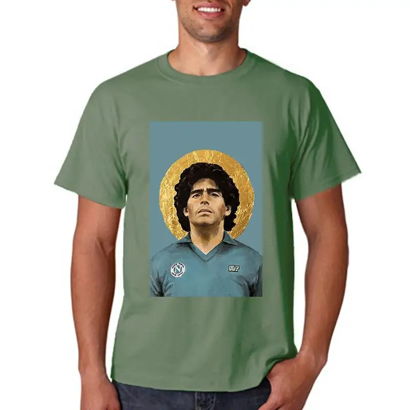 T-Shirt Maglia Diego Armando Maradona Napoli Calcio Vintage Anni 80 151 S-M-L-Xl Personalità Maglietta Personalizzata