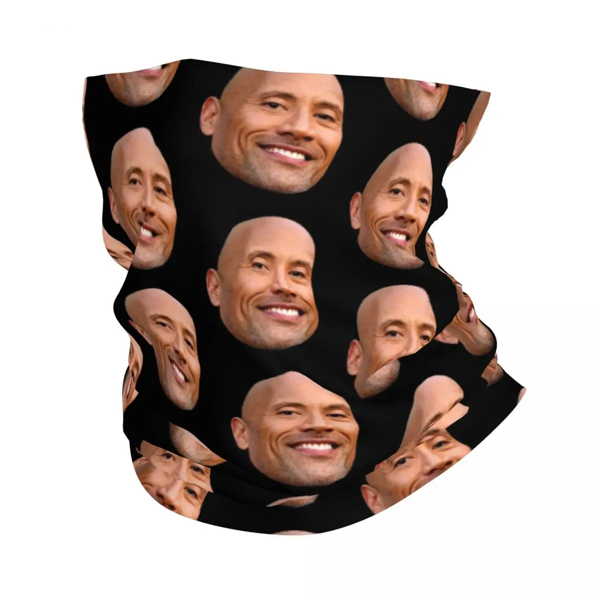 

Мужская и женская бандана на шею The Rock Face Dwayne, зимний лыжный походный шарф, гетры, американский актер Джонсон, чехол для лица