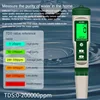 10 in 1 Water Quality Monitor PH/EC/TDS/ORP/H2/Fertile/Salinity/S.G/Resistivity/Temp Multifunction Tester for Aquariums Pools 3