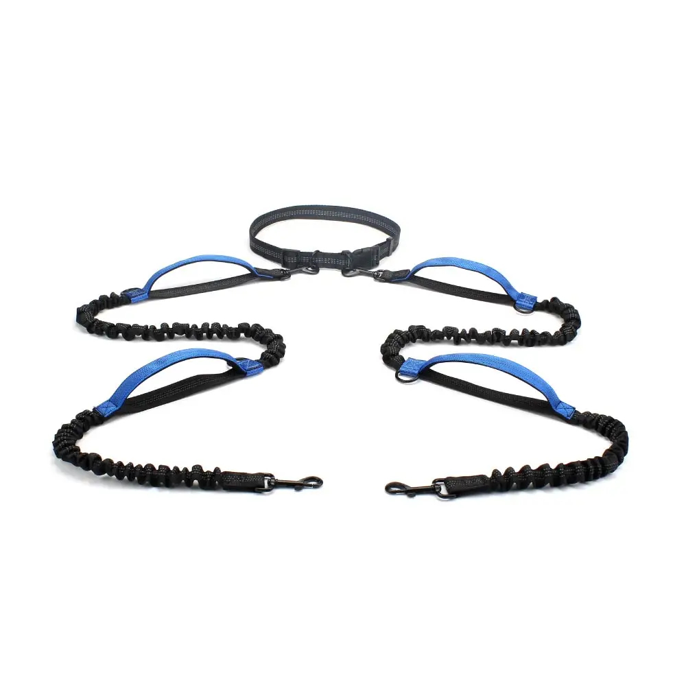 Blue-padded handle