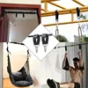 2pcs 12In Multifunctional Anti-Slip Safety Straps Fitness Ring Horizontal Bar Double-Layer Belts Sandbag Swing Connection Belts 6