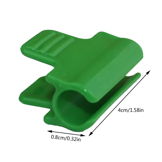 10Db Üvegházhatású Kiegészítők 0,8 Cm Klip Műanyag Press Filmkártya Film Napfény Nettó Rögzített - Image 5