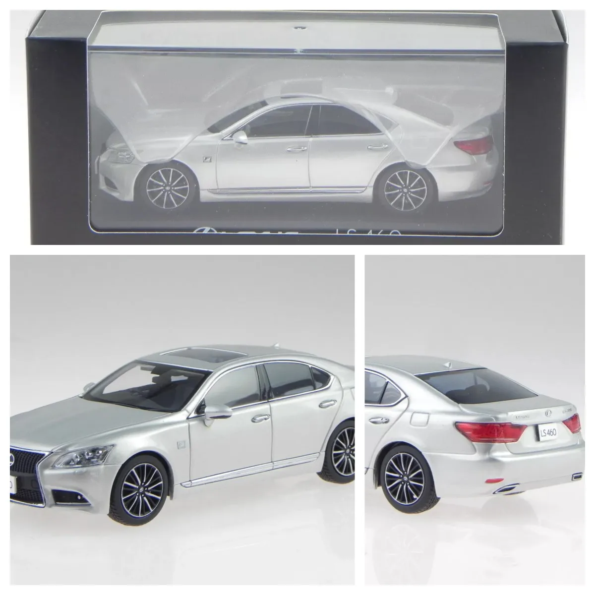 LS 460 F Sport sonic Серебряный литая модель автомобиля 03659s Kyosho 1:43 литая модель автомобиля подарок коллекция автомобилей ограниченный выпуск Hobb