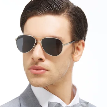 Wysokiej jakości Przeciwsłoneczne okulary do czytania i dla krótkowidza w stylu Pilota UV400