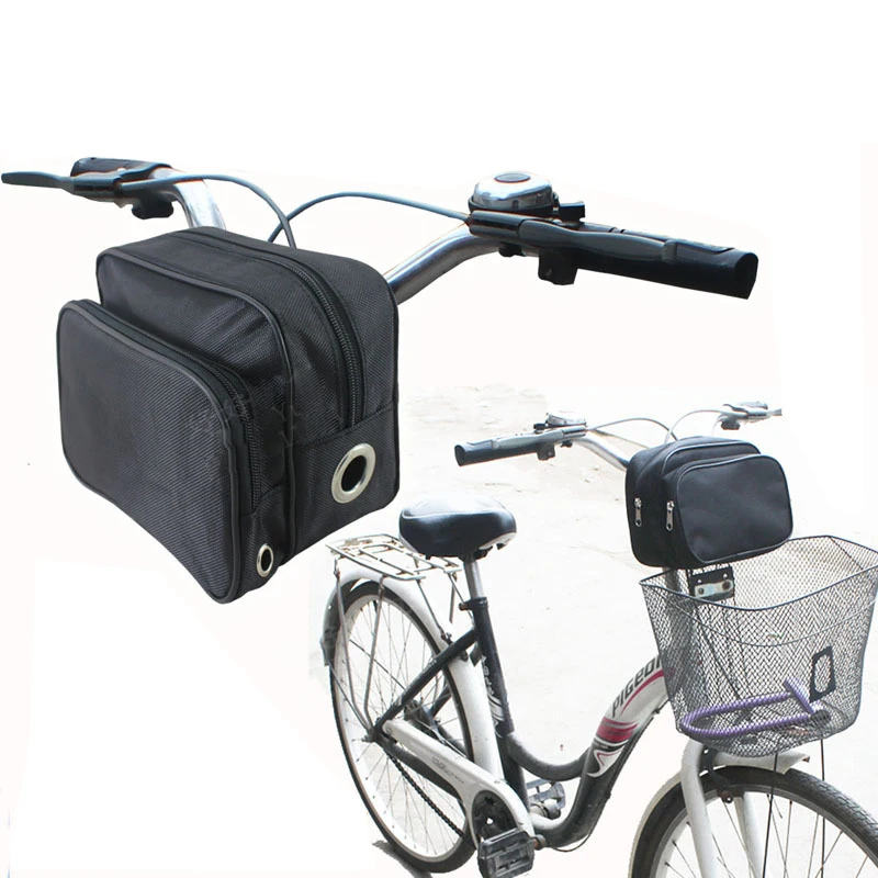 Bicycle Battery Front Bag Oxford Cloth Bag Rainproof Wear-resistant ebike Battery Bike Bag Bicycle Accessories ebike scooter pedal battery lock plate for niu n1 n1s motorcycle modification accessories