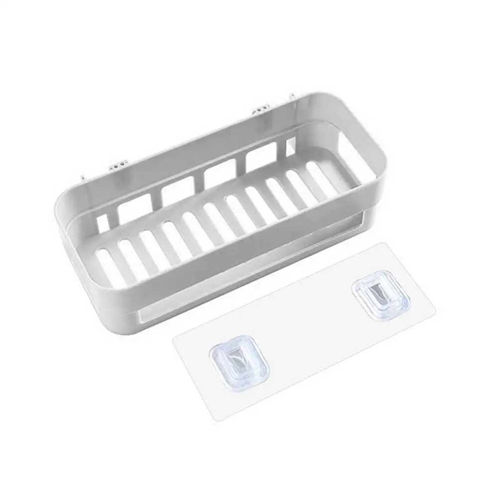 Description Picture 2 of itemWall Mounted Organizer Makeup Table Storage Box Shelf Adhesive Hanger Kitchen Bathroom Storage Rack Drawer Organizer Rack