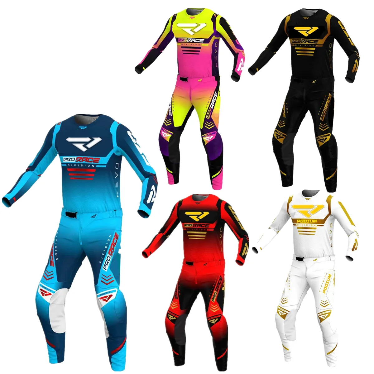 Motocross Gear Set Top Off Road MX Jersey Set 6 Color Moto Suit Motorcycle Jersey And Pant