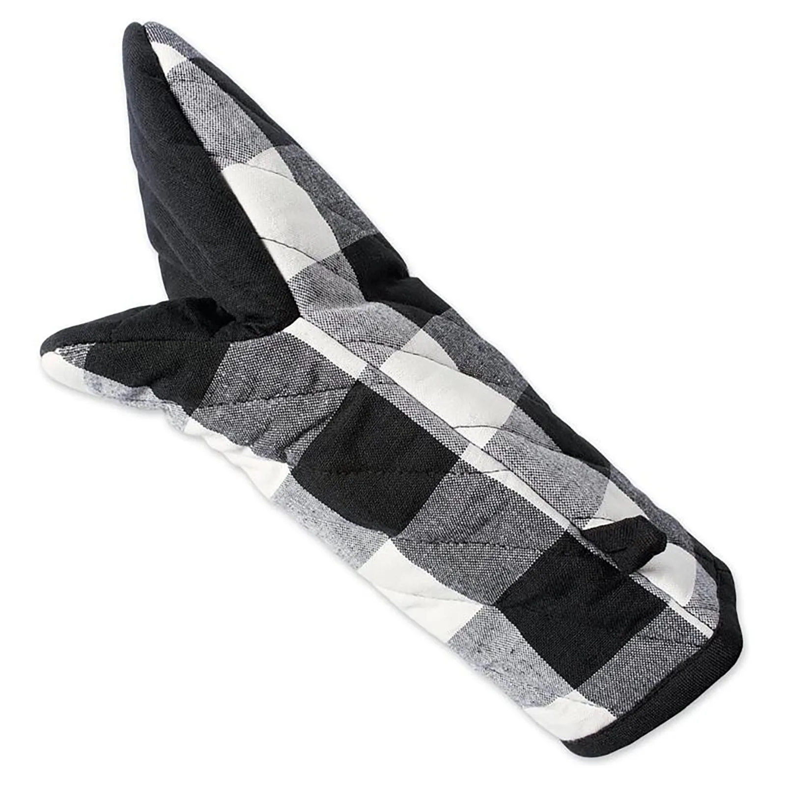1 Pair Oven Mitts Microwave Gloves Thickened BBQ Cooking Mitts Non-Slip Heat Resistant Baking Gloves Kitchen Accessories