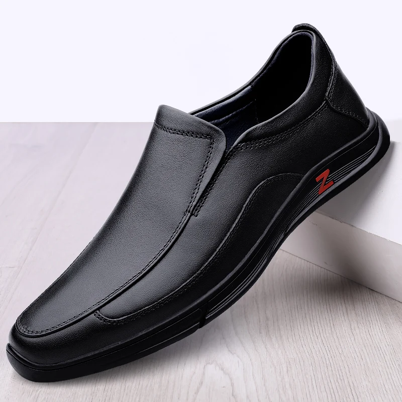 

Classic Adulto Male Loafers Stylish Slip on Elegantes Dress Shoes Men's Casual Office Flats Retro Shoes Lightweight Moccasins