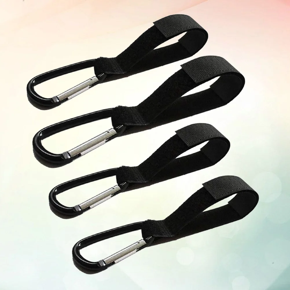 

4 pcs Professional Delicate Trolley Mountaineering Buckle Hook for Baby Stroller