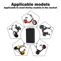 ❕ Batterie Li-ion pour moto électrique 60V, 20ah-60ah, 2000W, pour Scooter électrique Citycoco pliable à deux roues Harley, Charge gratuite 6