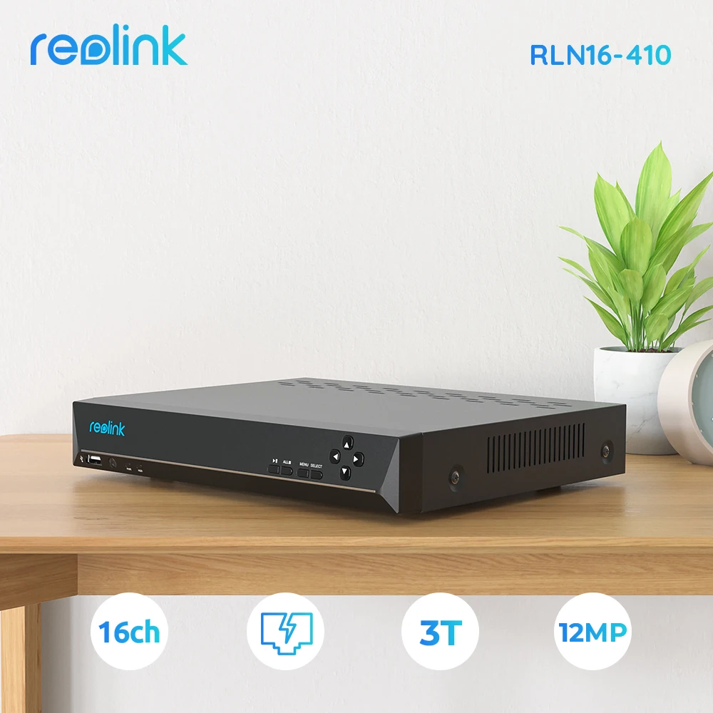 Reolink8CHDVRforReolink5MP8MP12MPIPSecurityCamera16CHNVR