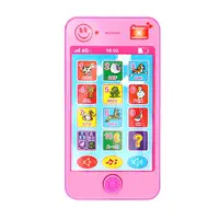 Baby Early Learning&Training Machines toy phone Russian language animal sounds kids  educational musical Phone For Children 1
