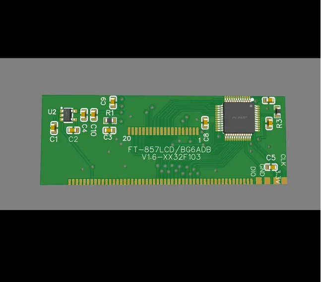 OEM 液晶 YAESU FT-857 Ft-857D 液晶ディスプレイ交​​換部品