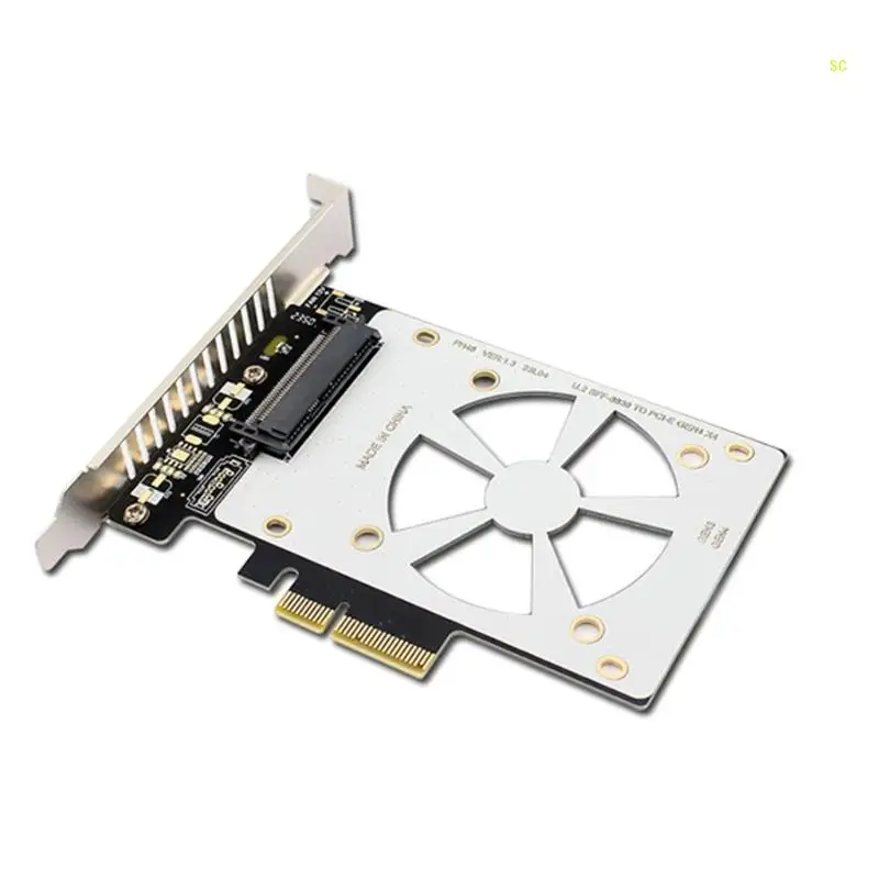 

SFF-8639 to PCIE Adapter No Driver Needed Compatible for X4 X16 Slots Motherboards Efficiency Data Transfer Dropshipping