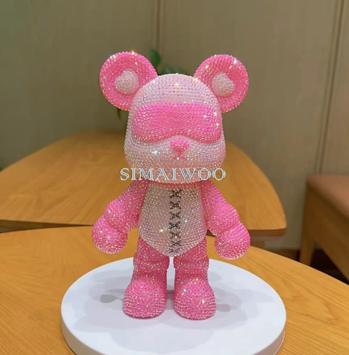 DIY Strass Puppe Raum Bär Statue Kristall Tier Handwerk Diamant Malerei Kreuz Stich Mosaik Bling Hause Dekorative Geschenk – Detail 17