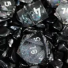 DND Liquid Quicksand Sharp Edge Polyhedral Resin Dice D+D Set For Dungeon and Dragon Pathfinder Role Playing Game(RPG)/MTG Game 1