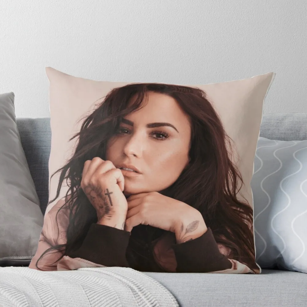 

Demi Lovato Throw Pillow Decorative Cushion Cover Bed pillowcases Marble Cushion Cover pillows decor home