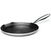 Stainless Steel Crepe Pan - 11inch Nonstick Crepe Pan, Stainless Steel Honeycomb Coating Pancake Pan 1