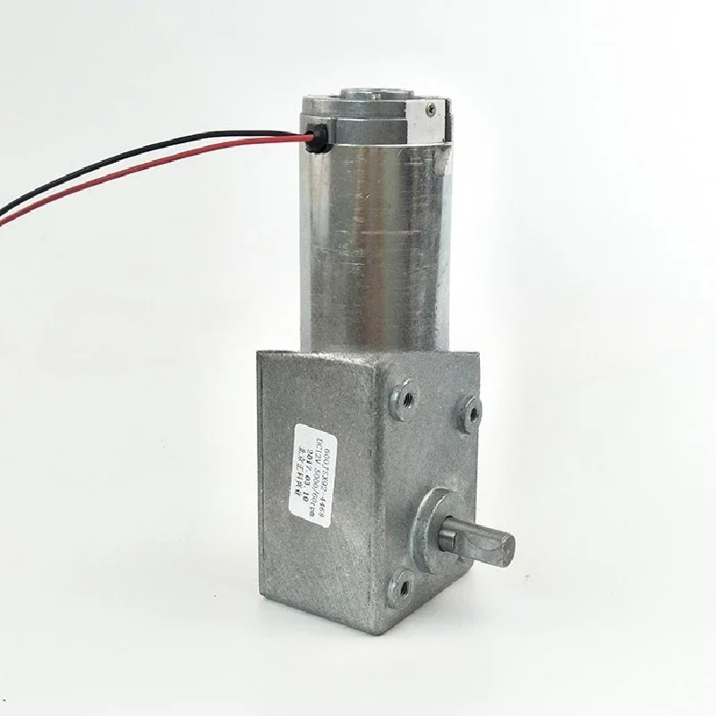 

600JSX527-4468 600JSX175-4468 600JSX50 Worm Gear Motor Single Side Outlet Shaft DC Motor Laser Chuck Motor 12V/24V
