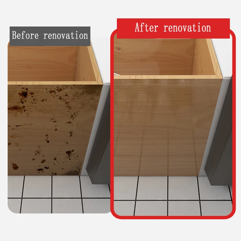 Kitchen Hanging Cabinet Anti Steam Sticker Waterproof Self-Adhesive Cabinet Bottom Anti Oil Fume Transparent Protective Film 5M