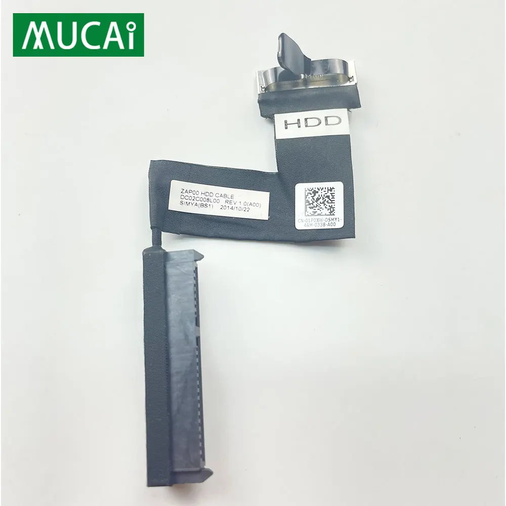 

Гибкий кабель для жесткого диска DELL Alienware13 M13X R1 R2 A1548G SATA DC02C00BG00 DC02C008L00 DC02C00CM00 DC02C00BH0