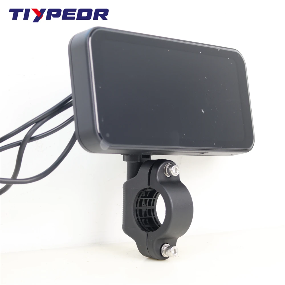 TIYPEOR 6.25 Inch Portable Motorcycle Wireless CarPlay Android Auto Smart Player GPS Navigation WIFI BT IPX7 With DVR Cam
