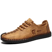 Men's Casual Shoes Fashion Driving Shoes For Men High Quality Loafers Genuine Leather Men Shoes Plus Size 48