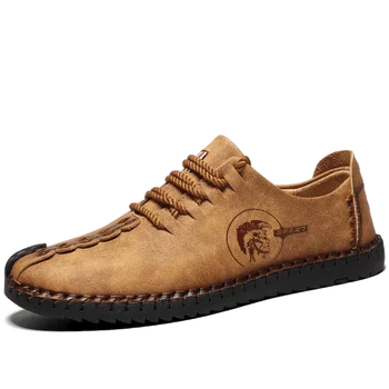 Scarpe casual da uomo Scarpe da guida alla moda per uomo Mocassini di alta qualità Scarpe da uomo in vera pelle Taglie forti 48 1