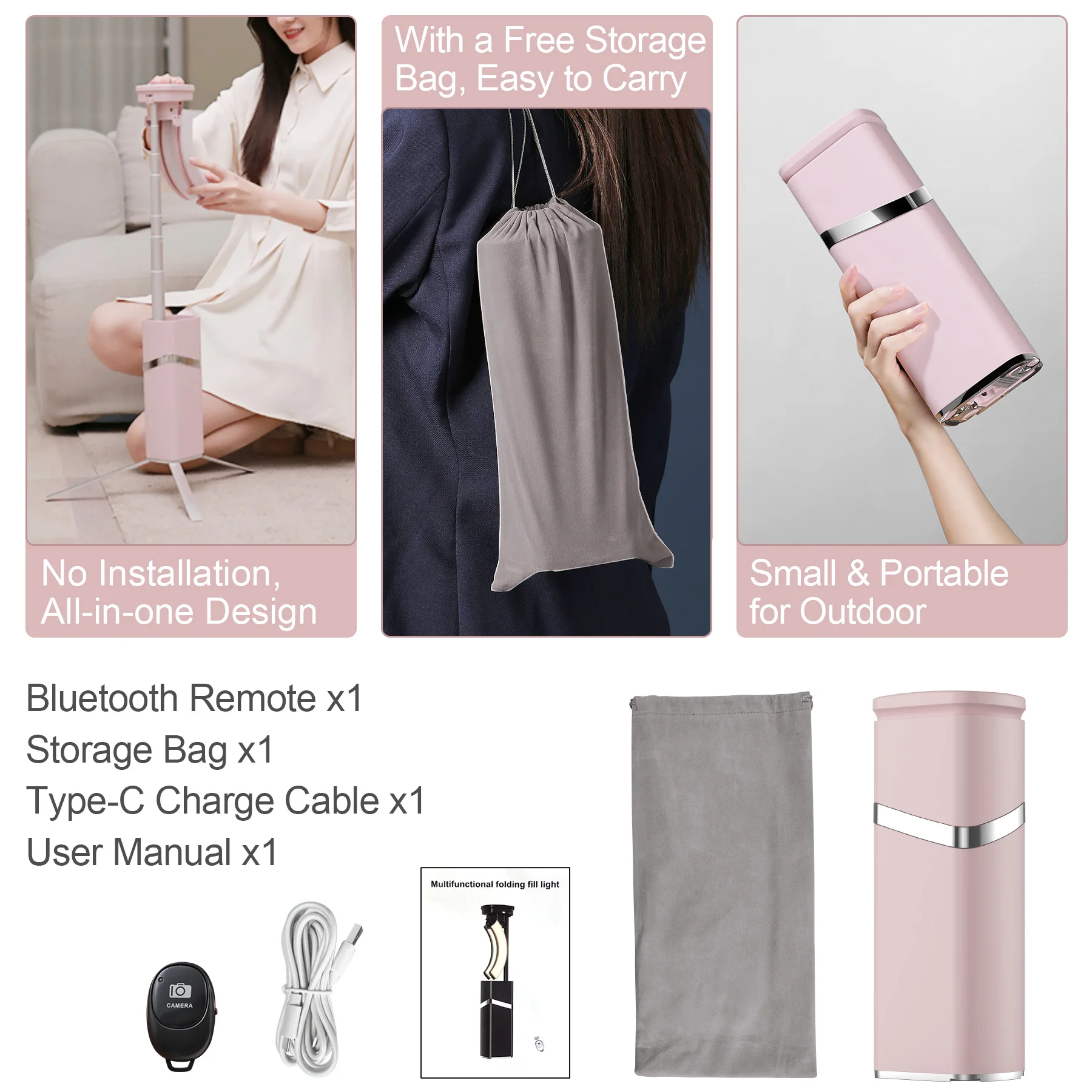 ĵ  , 4000mAh ͸, 76 ﰢ ĵ尡ִ Dimmable Selfie  Ʈִ ̽  Ʈ