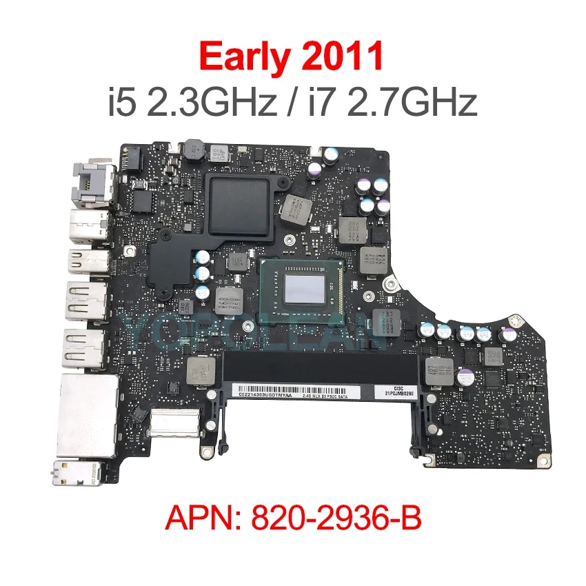 Original A1278 Motherboard For Macbook Pro 13" A1278 Logic Board i5 i7 2011 820-2936-B 2012 820-3115-B