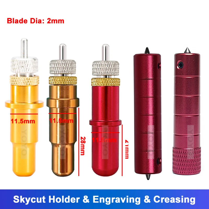 

Инструмент для гравировки YiTu XiangBao Skycut C10 C16 C24 V24 V48 V60 режущий плоттер держатель лезвия 30/45/60 резак для виниловой пленки