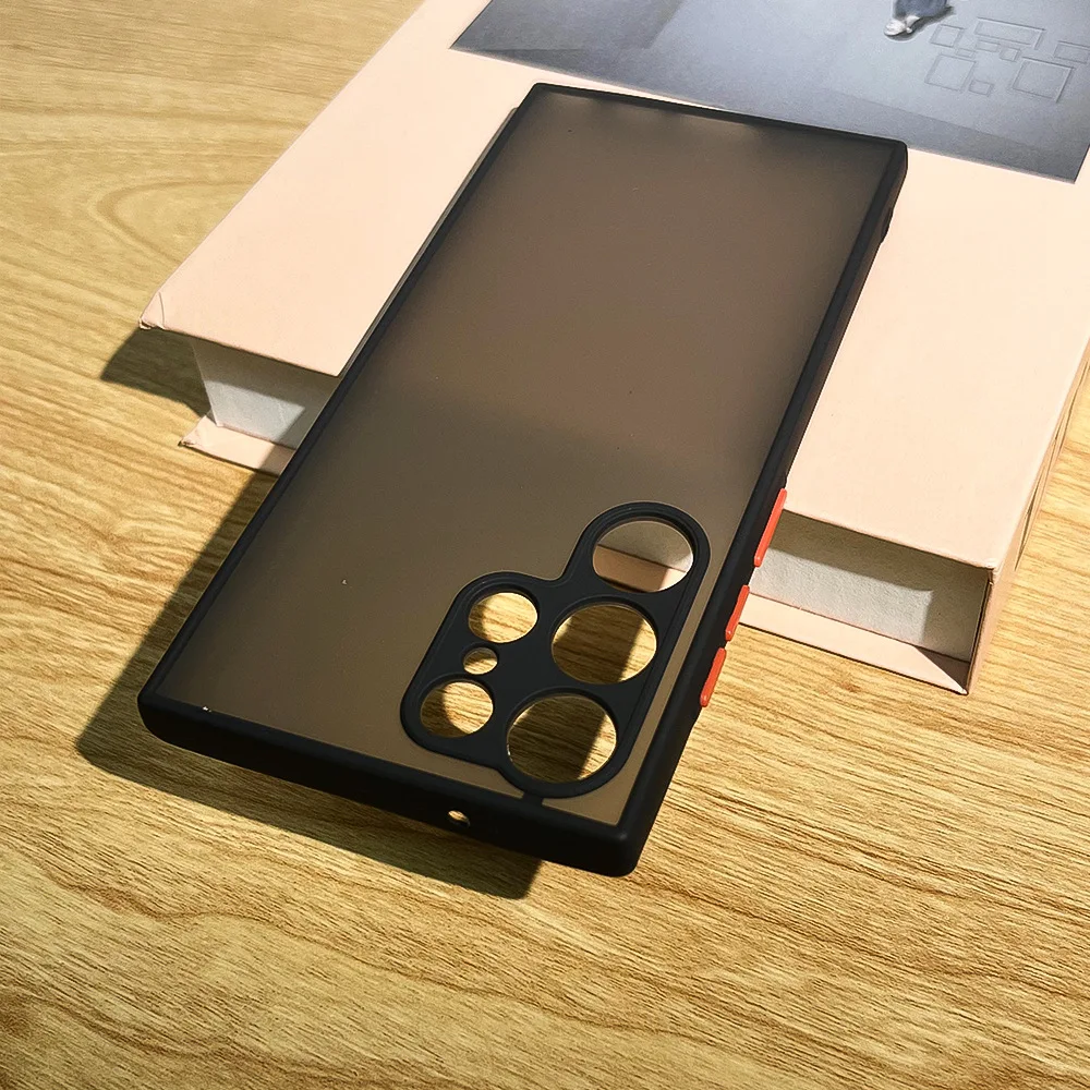 Rüstung stoßfeste Hülle für Samsung Galaxy S24 S25 S21 S22 S23 Plus S20 S21 FE S24 Ultra 5G Hautgefühl Schutzhülle – Detail 4