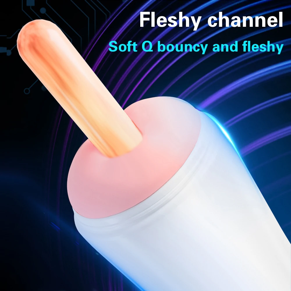 Male Masturbator Cup Automatic Vibration Masturbation Equipment Machine Sex Toys For Men