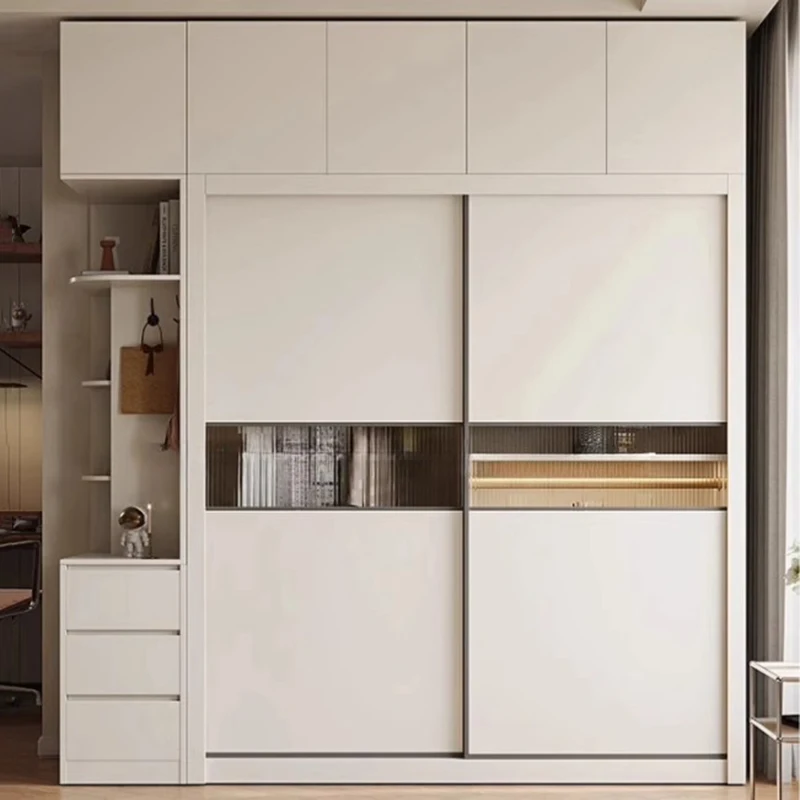 Open System Closet Cupboard Bedroom Clothes Nordic Wardrobe Minimalist Modern Jewelry Fabric Cube Guarda Roupa Home Furniture 5