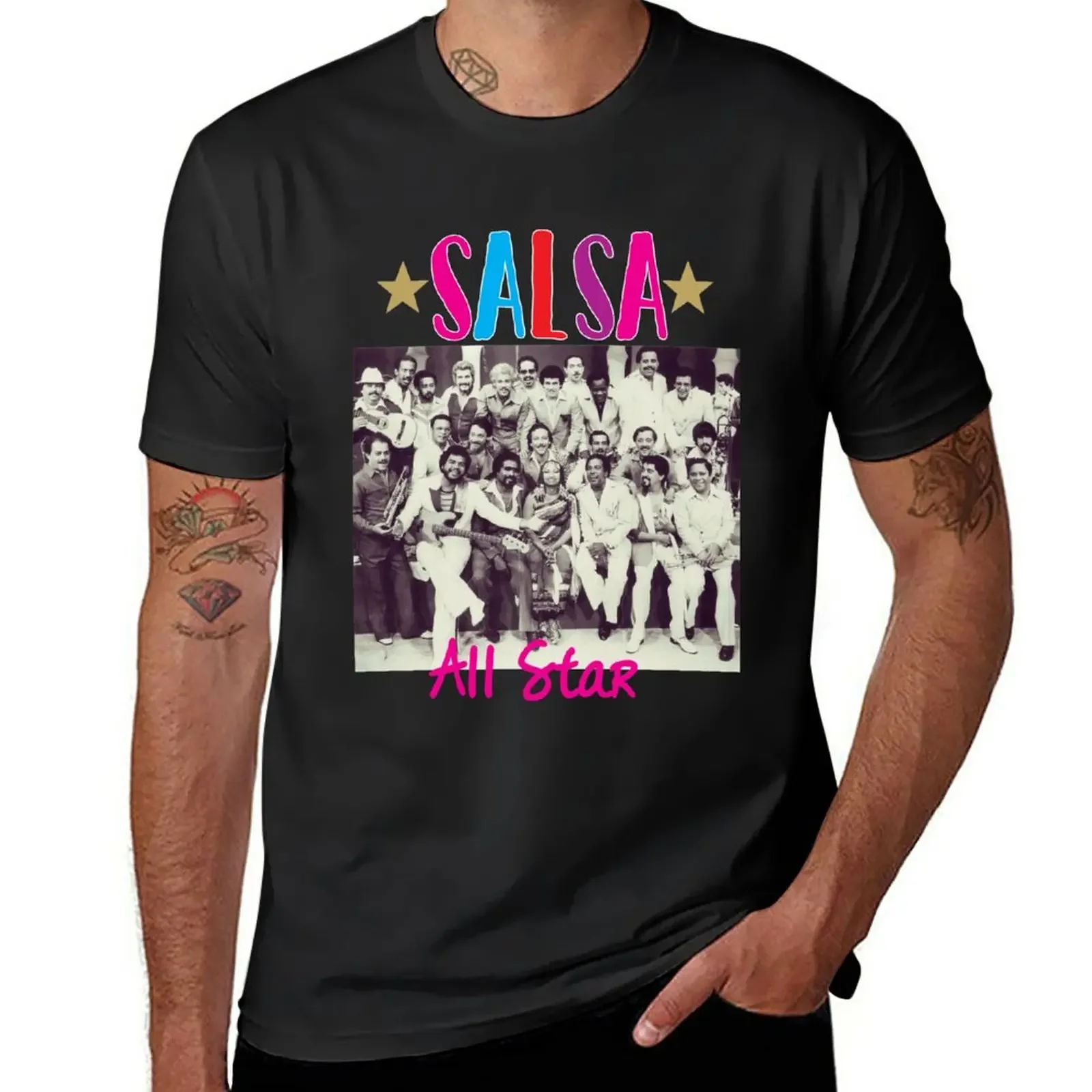 

Salsa Singers T-Shirt vintage customs design your own mens t shirt