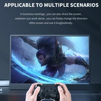 HGFRTEE 14.1inch Mobile Portable Monitor IPS Second Game Screen Extended Display for Laptop with Bracket For xbox/raspberry Pi - Image 3