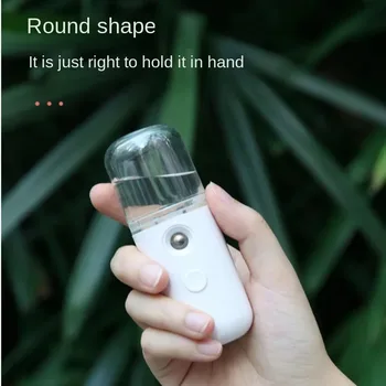 30ml Mini Humidifier Portable Rechargeable Small Wireless Nano Personal Face Sprayer Cool Mist Maker Fogger Humidifier 1