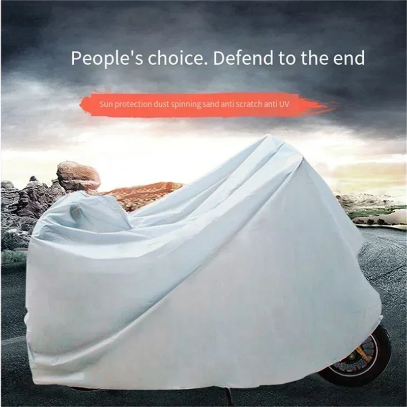 Waterproof Motorcycle Cover PEVA Material Outdoor Protection