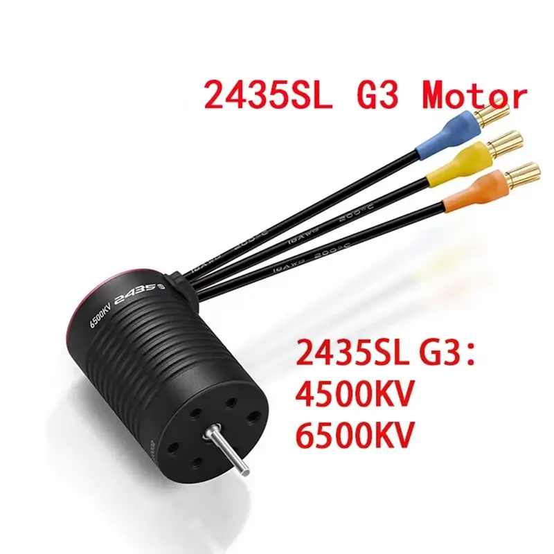 SB-NEW 2435-G3 G3 모터 6500KV 브러시리스 ESC 방수 2-3S 1:18, 1:16 원격 제어 자동차용 2435SL 키트 2435SL G3 6500KV