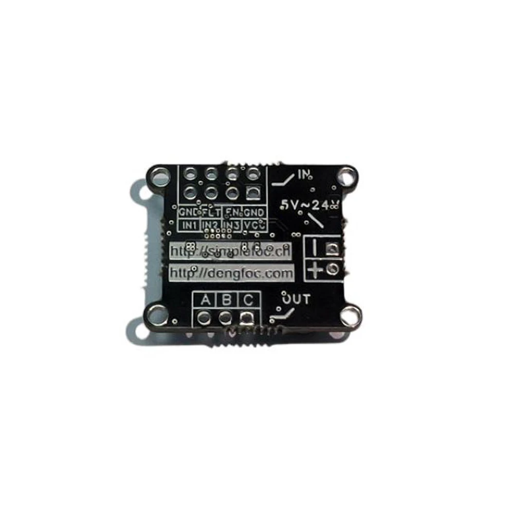 Deng FOC Mini 8-35V BLDC Motor Drive Board 2.5A DRV83131 Chip Motor Drive Controller PWM Output Pin with Indicator Light